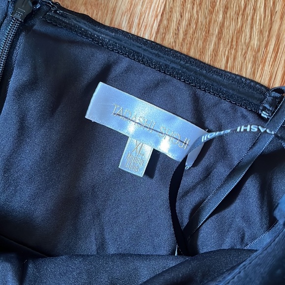 NWT Tadashi Shoji Callahan Dress Size XL Mother of the Bride Black - Picture 7 of 16